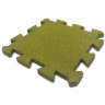 Резиновая плитка на пазлах M-KORT PUZZLE, 500x500х20 мм, песочная