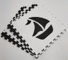 Набор "Моряк", мягкий пол EVA KIDS, 50Х50х1 см, черно-белый