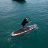Доска SUP board FUNWATER HONOR 11 RED (Весло каяк)