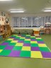 Мягкий пол, коврики-пазлы 50х50x2.0 см. Желтый.