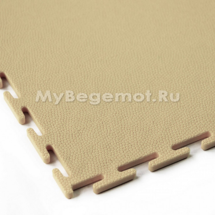 Модульное напольное ПВХ покрытие SENSOR BIT 5 мм, RAL 1019, бежевый.