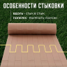 Рулонное покрытие "Террасная доска" 0,8*5.0 м, толщина 4 мм