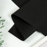 Иранский фоамиран 2 мм 1,2х50м, черный #195