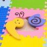 Набор мягких плиток коврик-пазл Funkids™ "Насекомые-10"