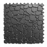Модульное ПВХ покрытие для бассейнов AQUA STONE 340х340х10мм, серое.