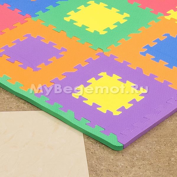 Бордюр угловой 12" для ковриков пазлов серии NT Funkids™ (набор 4 шт)