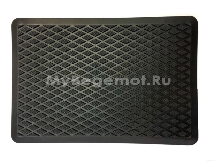 Подпятник полимерный TPE "ромб" черный