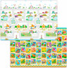 Коврик для ползания FunKids™ Medium-15 «Мой Город / Азбука», двусторонний.