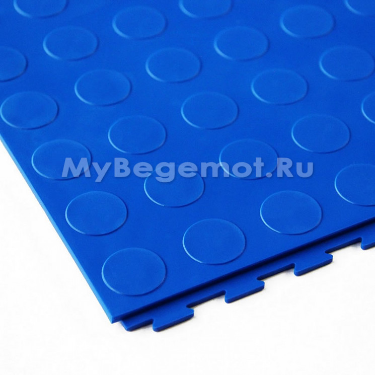 Герметичное модульное ПВХ покрытие SENSOR SECRET AVERS, RAL 5005, синий.