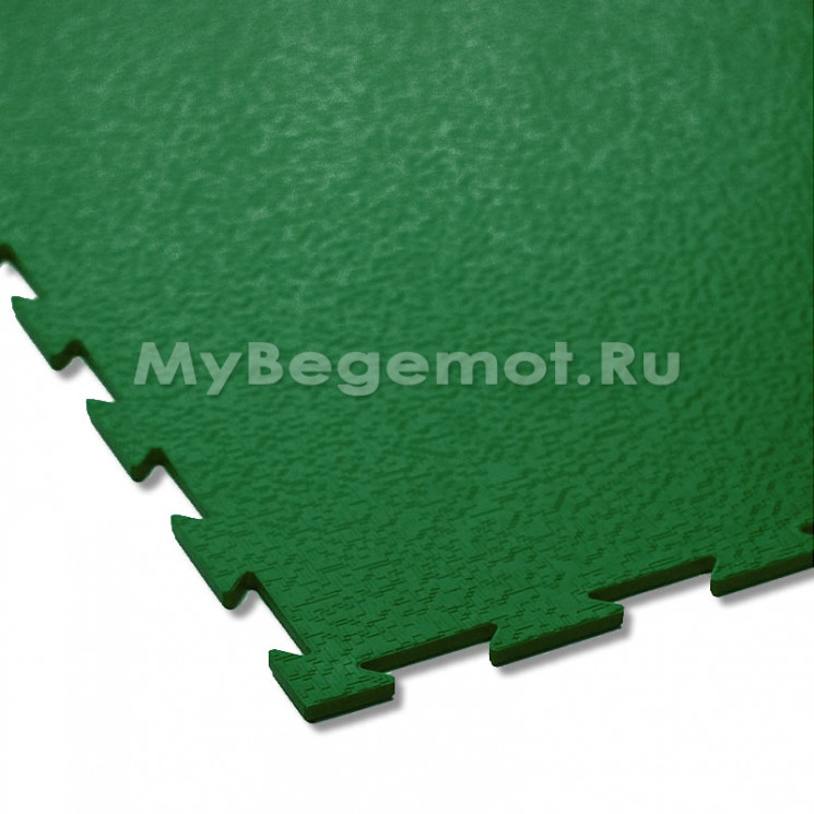 Модульное напольное ПВХ покрытие SENSOR TECH 7 мм, RAL 6029, зеленый.