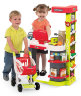 Игровой магазин супермаркет Smoby City Shop Red, свет, звук.